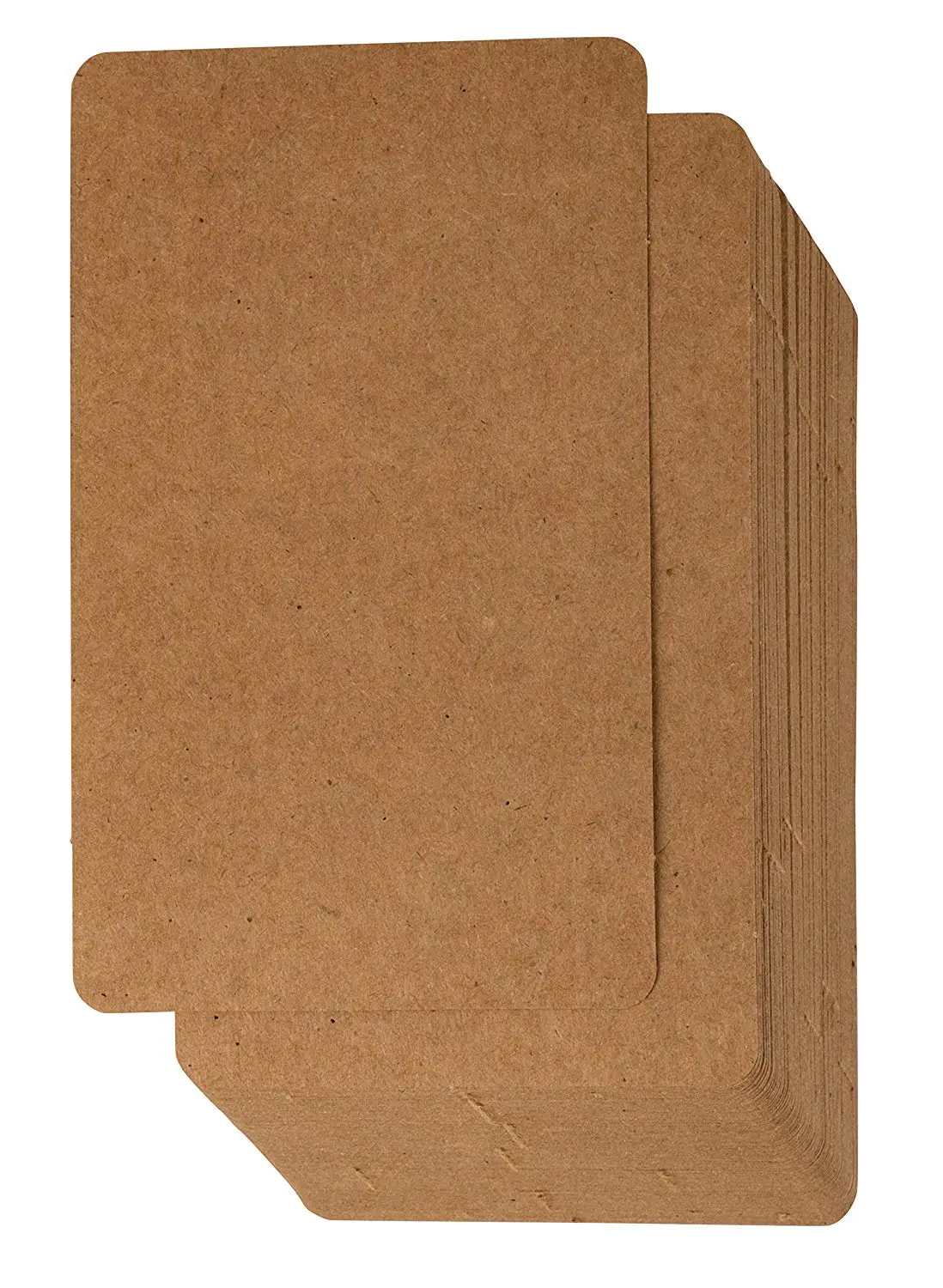 Business Cards Kraft Find Deals On Line Get Quotations Blank Index Cards 100 Count Rounded Kraft Flash For Business