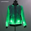 Fashion Design LED Light Up Flashing jacket For Rave Club Bar Party Wear