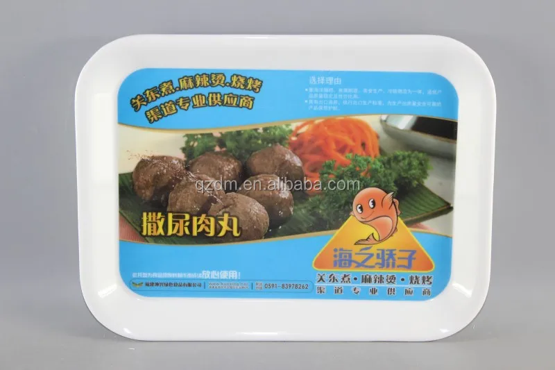 Sales Promotion Melamine Serving Tray