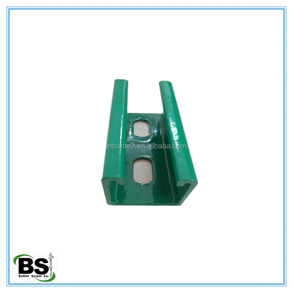 Hot Dipped Galvanized Steel Slotted Channels Electrical Strut Channel with Accessories