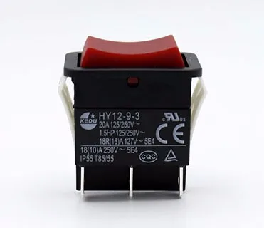 Commutateur À Bascule 16A 250V 3 Positions 6 Broches Interrupteur À