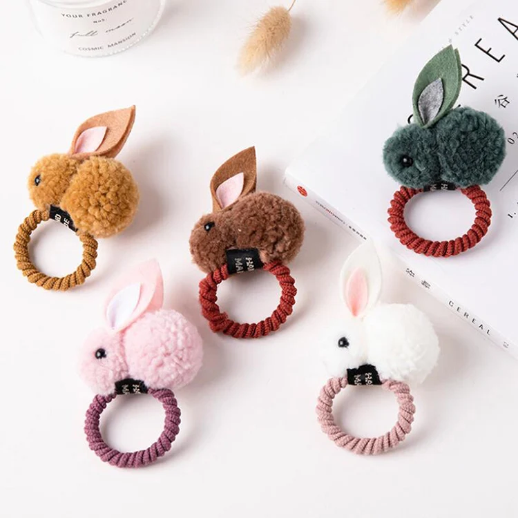 New Felt Animal Plush Headband Children Girls Cute Rabbit Hair Band ...