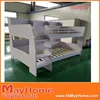 Solid Pine wood twin/double bunk bed ,twin bunk bed for adult and children ,full size bunk bed