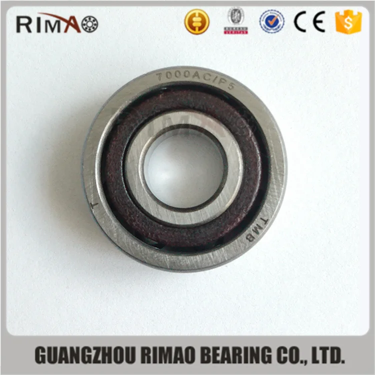 TMB 7000 7000AC bearing P5 7000C single row angular contact ball bearing.png