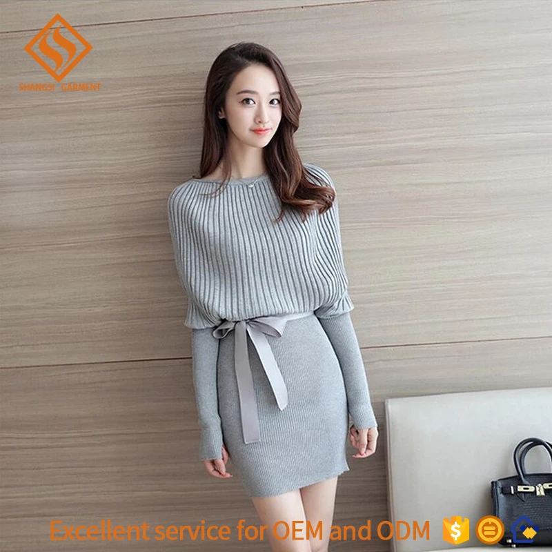 17 Spring Women Boat Neck Sweater Girls Fancy Long Sleeve Knit Sweater Dress Buy Women V Neck Sweater Sweater Dress Girls Knit Sweater Product On Alibaba Com