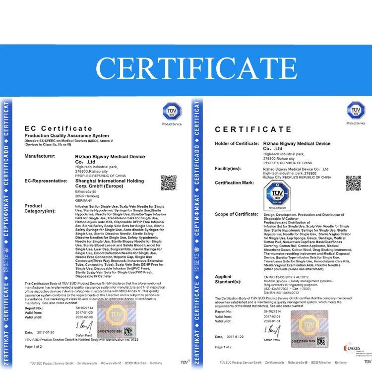 Professional Medical Consumables Can be Automatically Administered CBI Disposable Portable Non Electric Infusion Pump