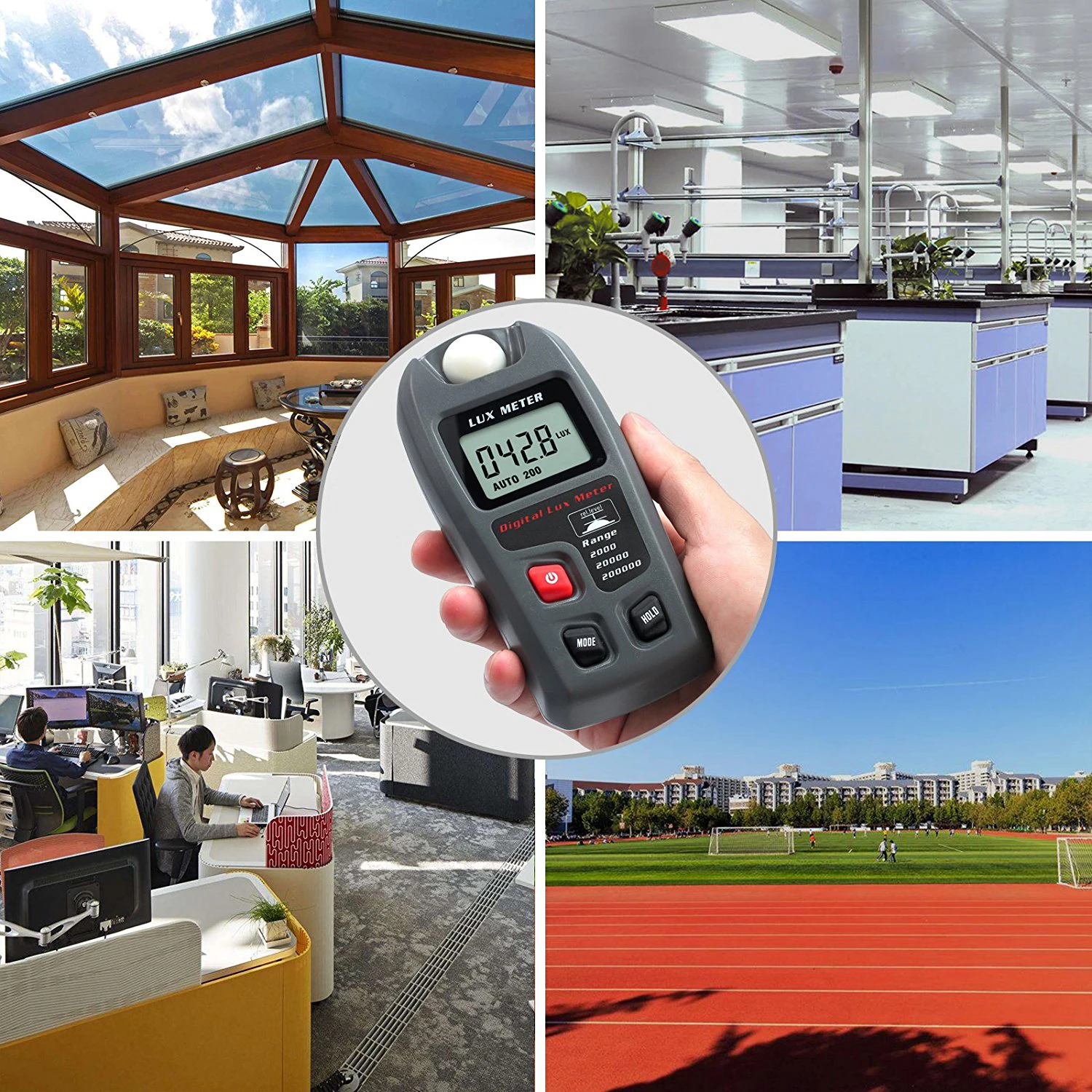 Digital Light Meter - Accurate Environmental Testing