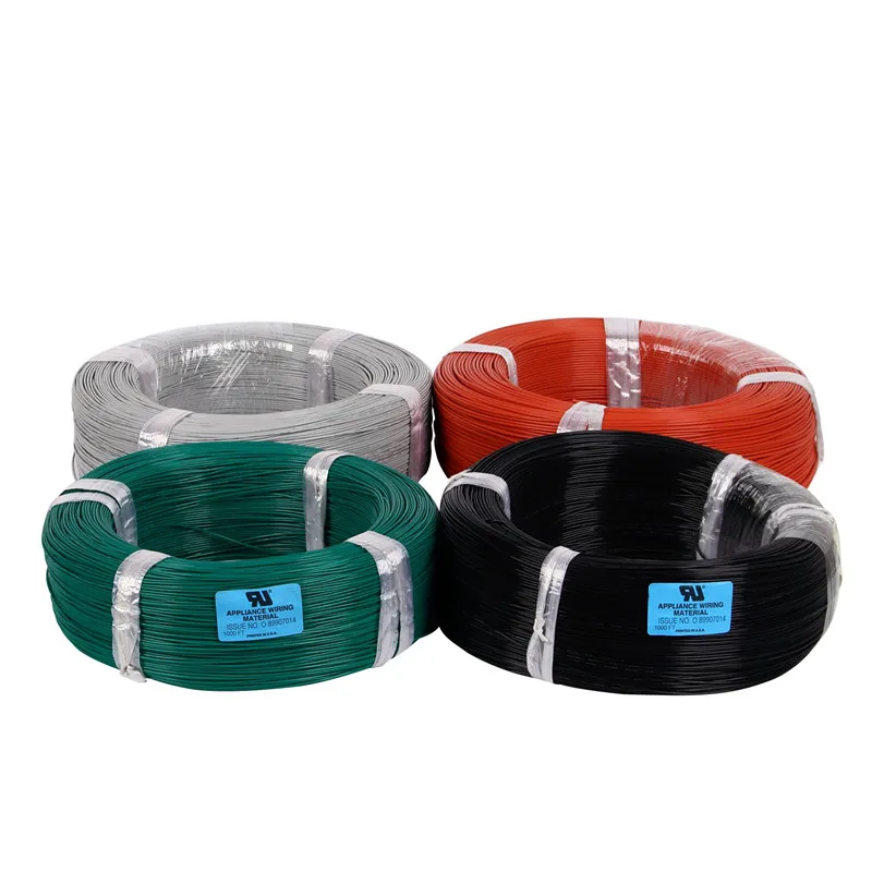 Ptfe Tape Jacket Stainless Steel Shielded Multicore Ptfe 4 Core Wire