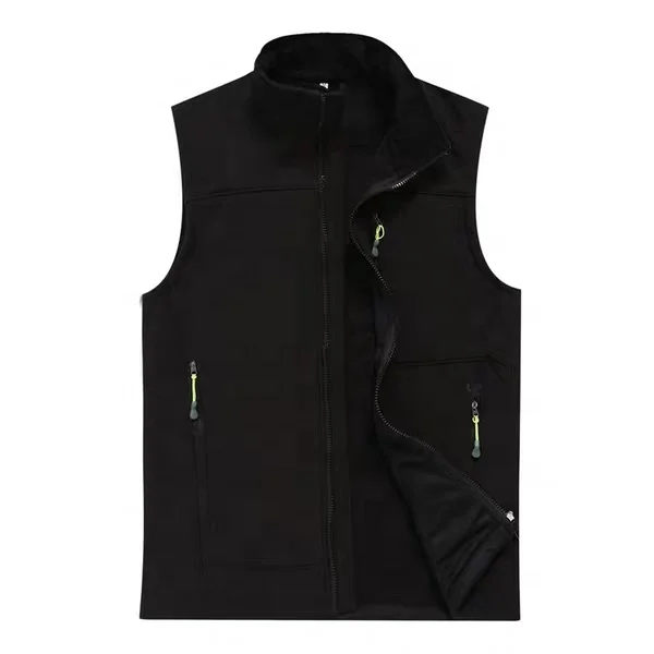 Softshell Vest Men Waterproof Windproof Hiking Fishing Vests Outdoor ...