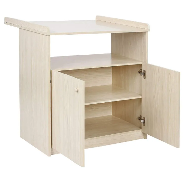 beech changing table