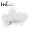 White recycled paper clear plastic window packing bags shatter waxy extract envelope