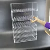 Customized acrylic e-liquid display, clear e-liquid juice acrylic display stand