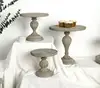 Wooden Kitchen Tier Tower Wedding Birthday Cake Stand Set Food Serving Tray Cutting Board