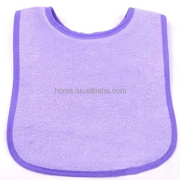 Cotton Terry Bibs Baby Bib Embroidery 