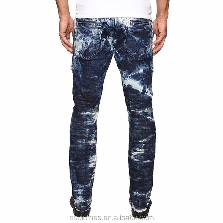 2019 New Fashion Brands Autumn Pants Blue Denim Crazy Jeans For Men ...