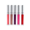 Design your own logo private label round silver lip gloss for lady's beauty makeup