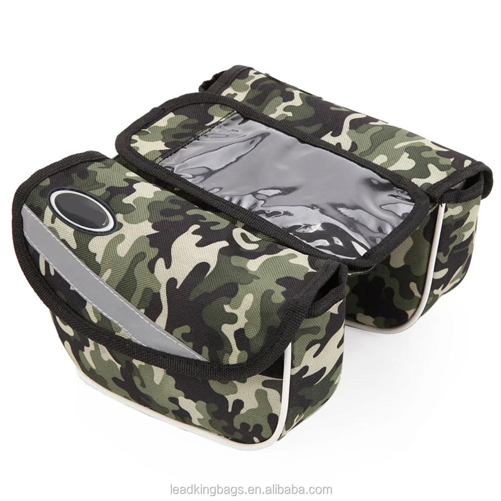 camo bike bag