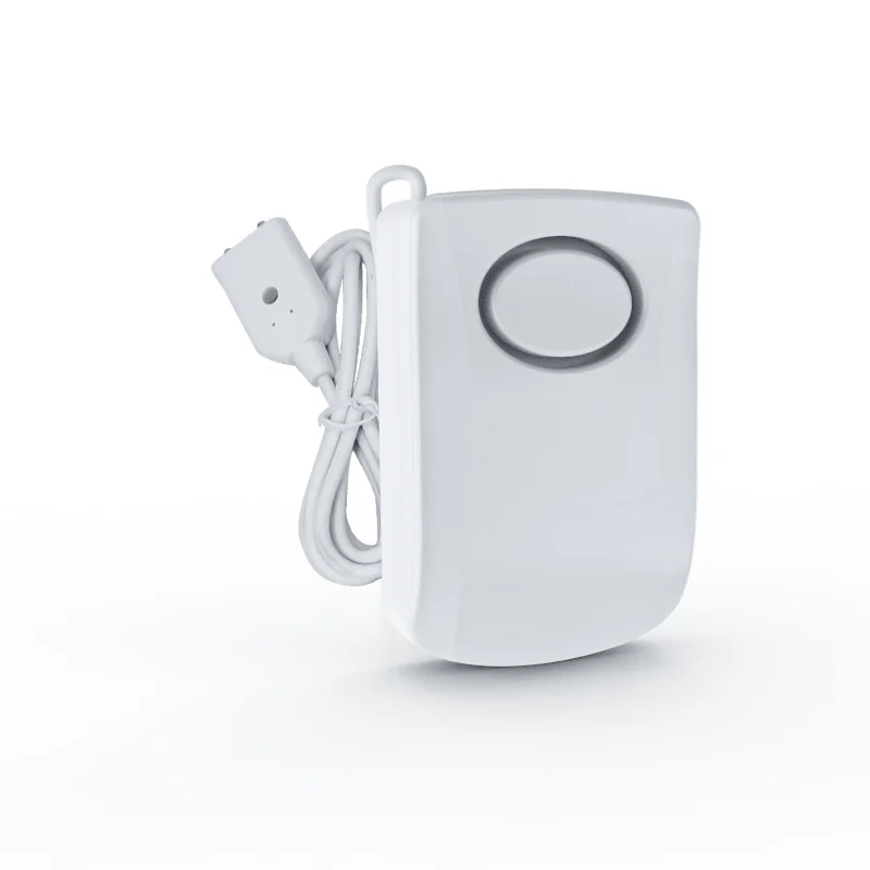 Electric Water Leak Alarm 95cm Cable 120 Db Flood Alarm Sensor Water