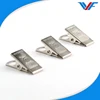 Wholesale ID Card silver metal badge clip