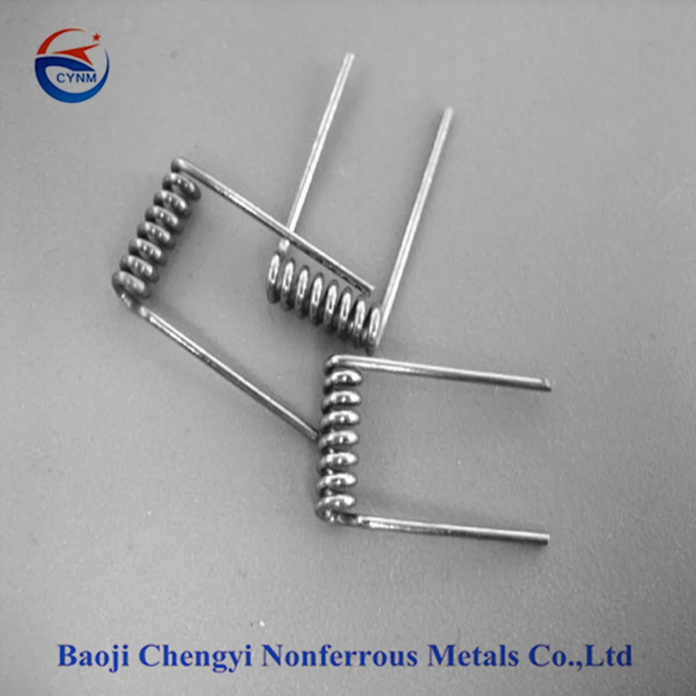 High Purity Small Size Heating Tungsten Coils Used In Electronic Gun