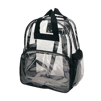 clear plastic bookbag