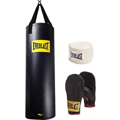 everlast platinum heavy bag kit