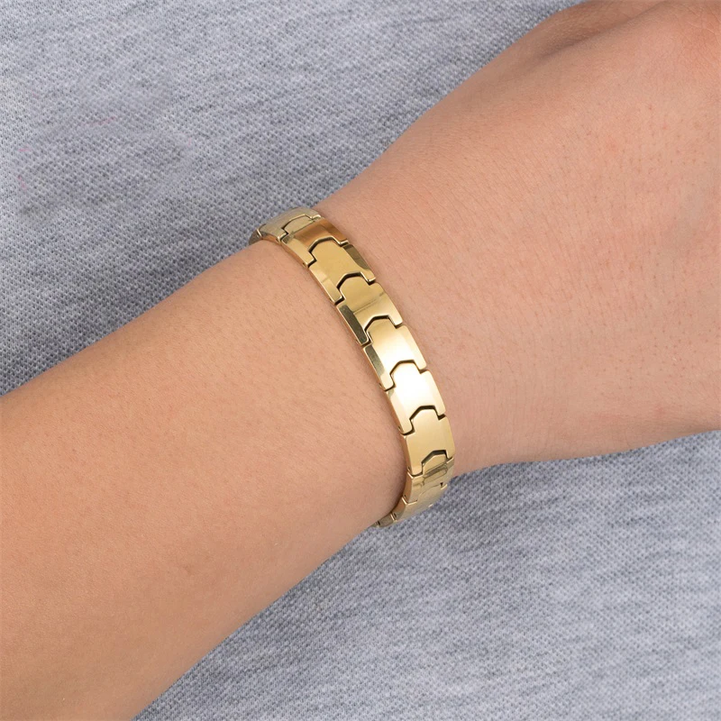 韩国热卖18k镀金锗石手链