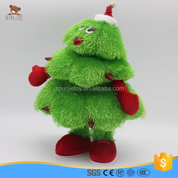 dancing christmas tree plush