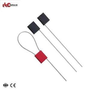 High safety container cable seal with custom logo