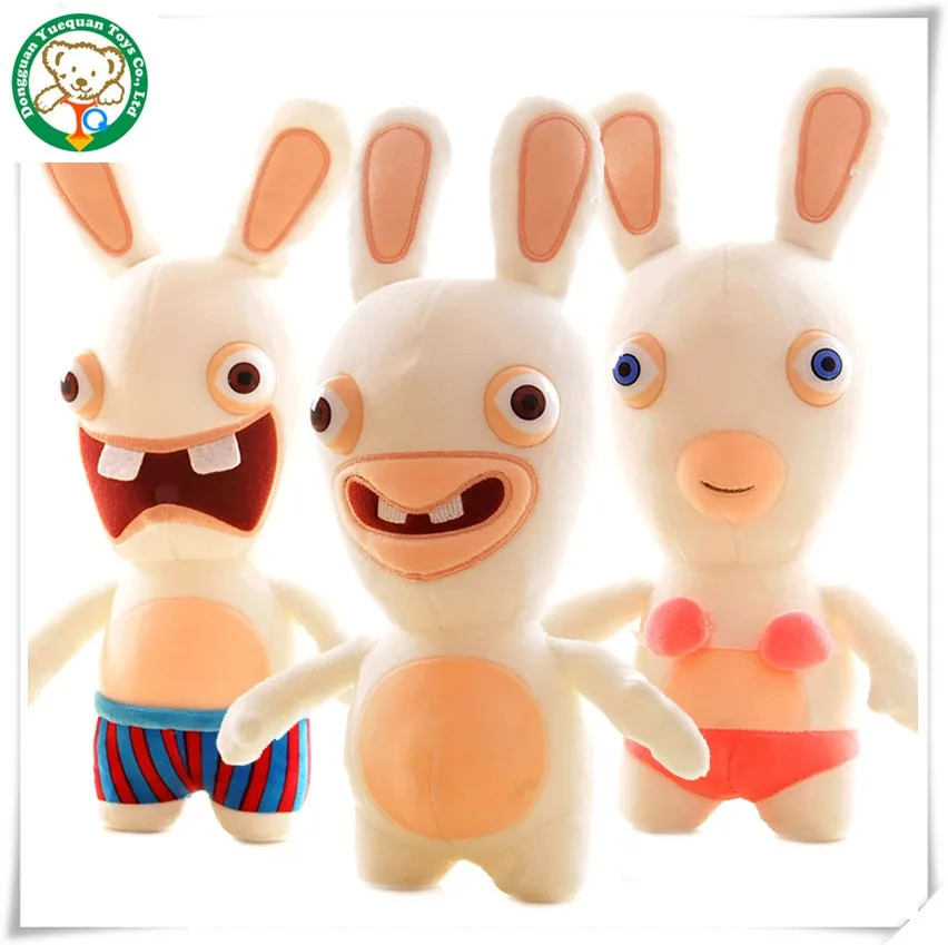 Crazy Rabbit plush toy rabbit teeth bunny plush toy