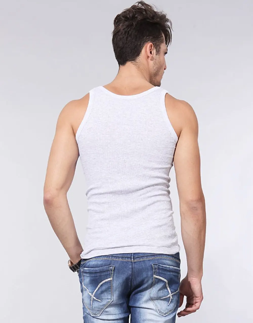 Mens Blank Extra Long Tank Top With Skater Fit Buy Mens Tank Top,Men