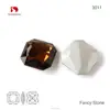 DZ-3011 all size Loose fancy octagonal crystal point back jewelry Stone for jewelry element