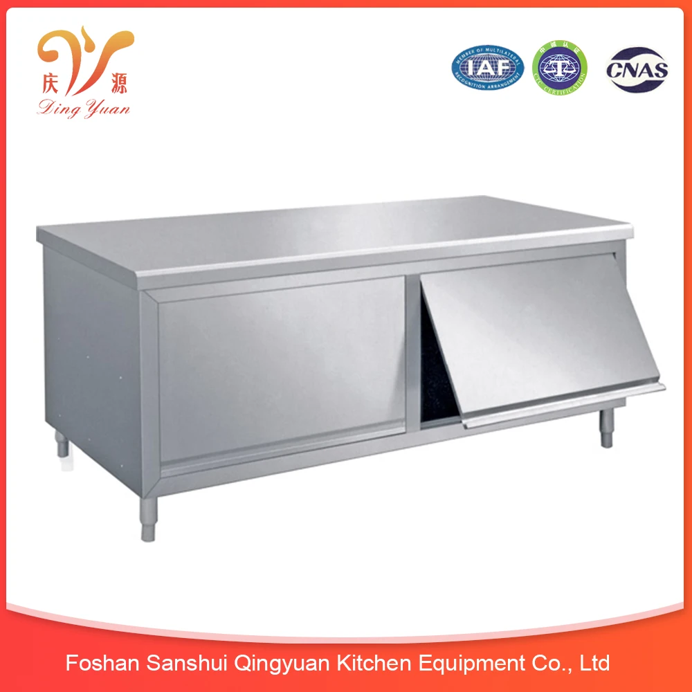 Kitchen Equipment Freestanding Food And Dish Stainless Steel Storage