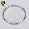 Fashion High Quality iron Metal Loose Leaf Ring for notebook calendar
