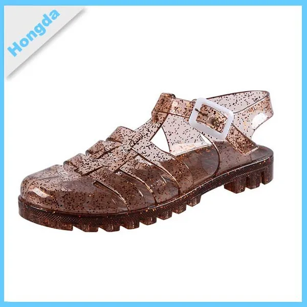 pvc jelly sandals