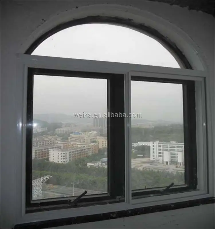 Half Moon And Fixed Windows Casement Window Pvc Window Buy Half Moon