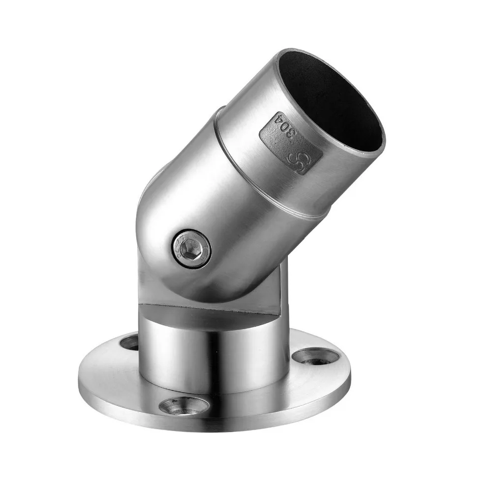 Adjustable Pipe Wall Flange With Tube Connector And Base Plate Buy