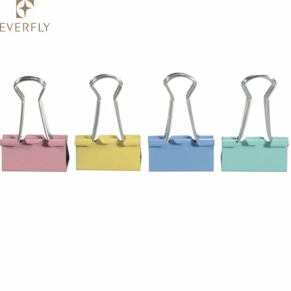 Hot Sale Metal Colored Staples Fold Back Clips Buy Staples Foldback