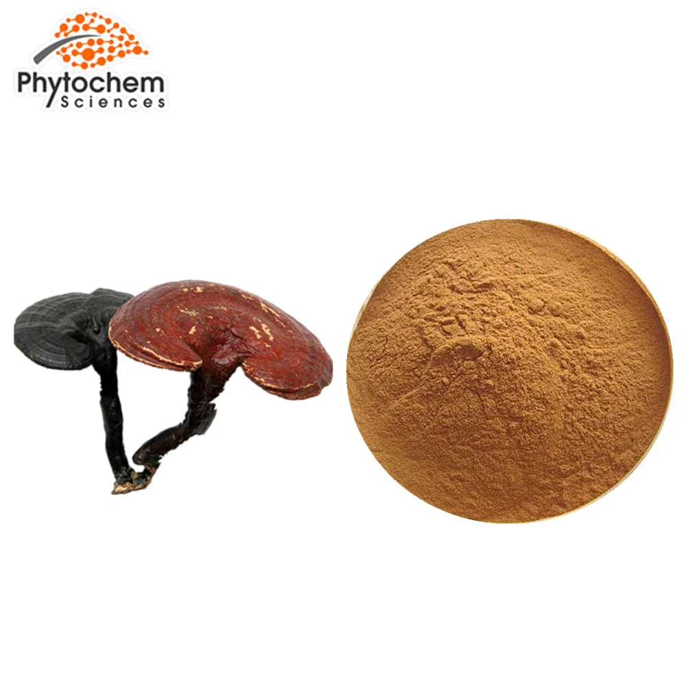 Factory Supply Polysaccharide 30% Triterpene Fresh Ganoderma lucidum Extract, 30% Polysaccharide Reishi Mushroom Extract