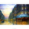 Latest Xmas pre stretched led canvas oil painting
