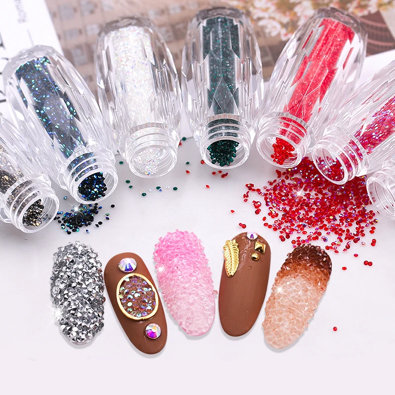 
Hot sale nail art pixie crystal micro nail art crystal stones 
