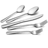 5 Piece Mirror Smooth Cutlery Set,Stainless Steel Utensils Dishwasher Safe with Storage Box