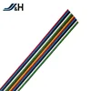 PCB Used 10p rainbow cable 1.27mm/2.54mm pitch 24awg flat ribbon cable