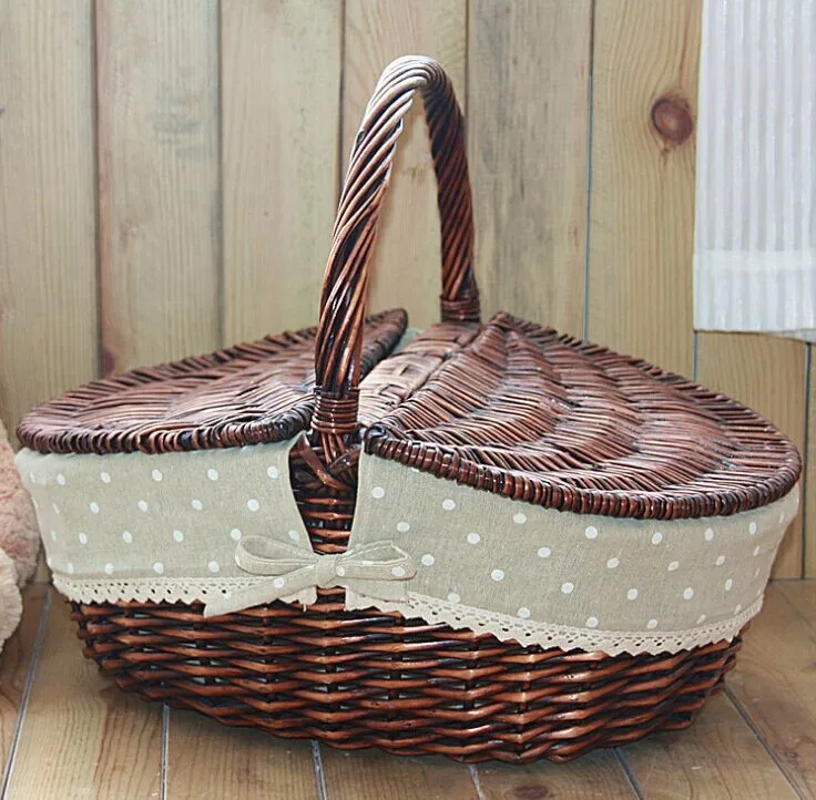 Cheap Bulk Willow Wicker Baskets With Handles Buy Willow Wicker