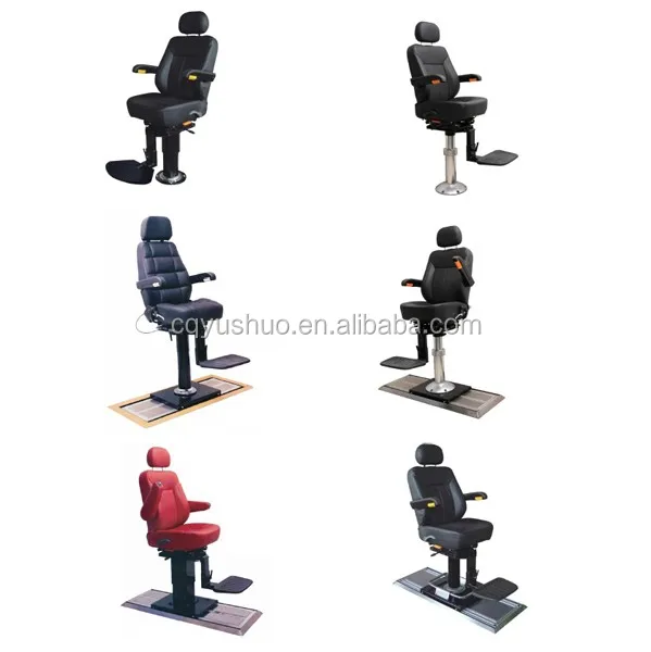 marine stainless steel portable pilot chair seat for boat