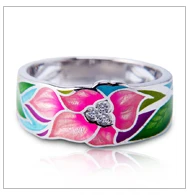 Joacii Latest Smart 18K Rose Gold Men'S Diamond Rhinestone Wedding And Engagement Jewelry Band Silver 925 Rings
