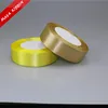 champagne gold color single face decorative ribbon ,the size from 3 to 100mm is available