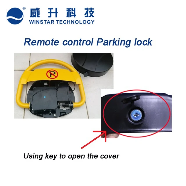 Remote Control Car Parking Space Lock/car Parking Barrier For Parking