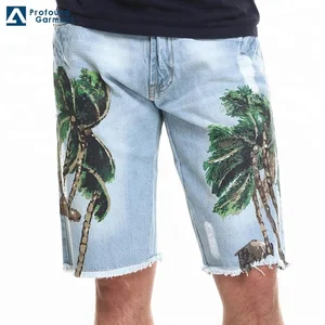 Wholesale Direct Factory Mens Custom Denim Pants Printed Fashion Shorts Jeans Wholesale Direct Factory Mens Custom Denim Pants Printed Fashion Shorts Jeans