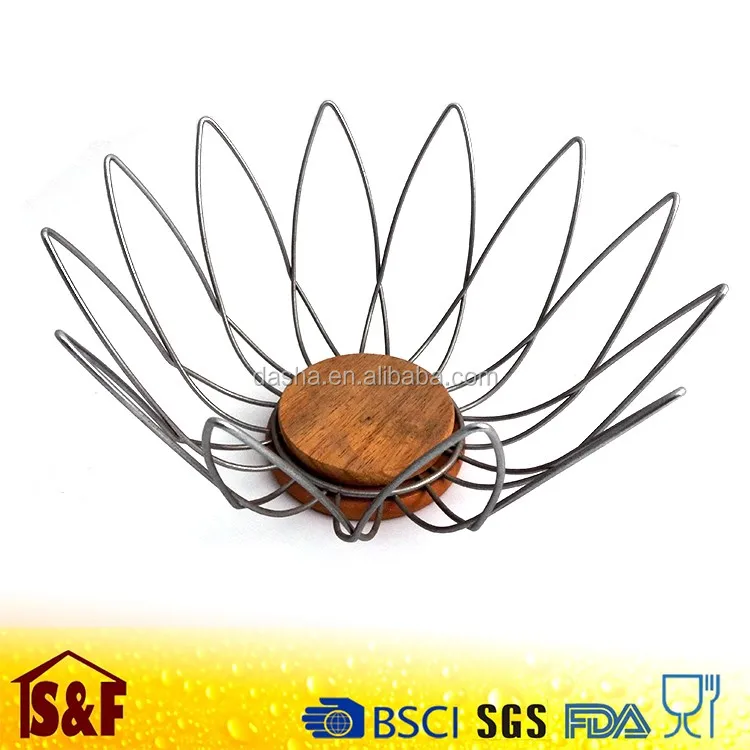 Lotus Shape Fruit Basket storage basket (3).jpg